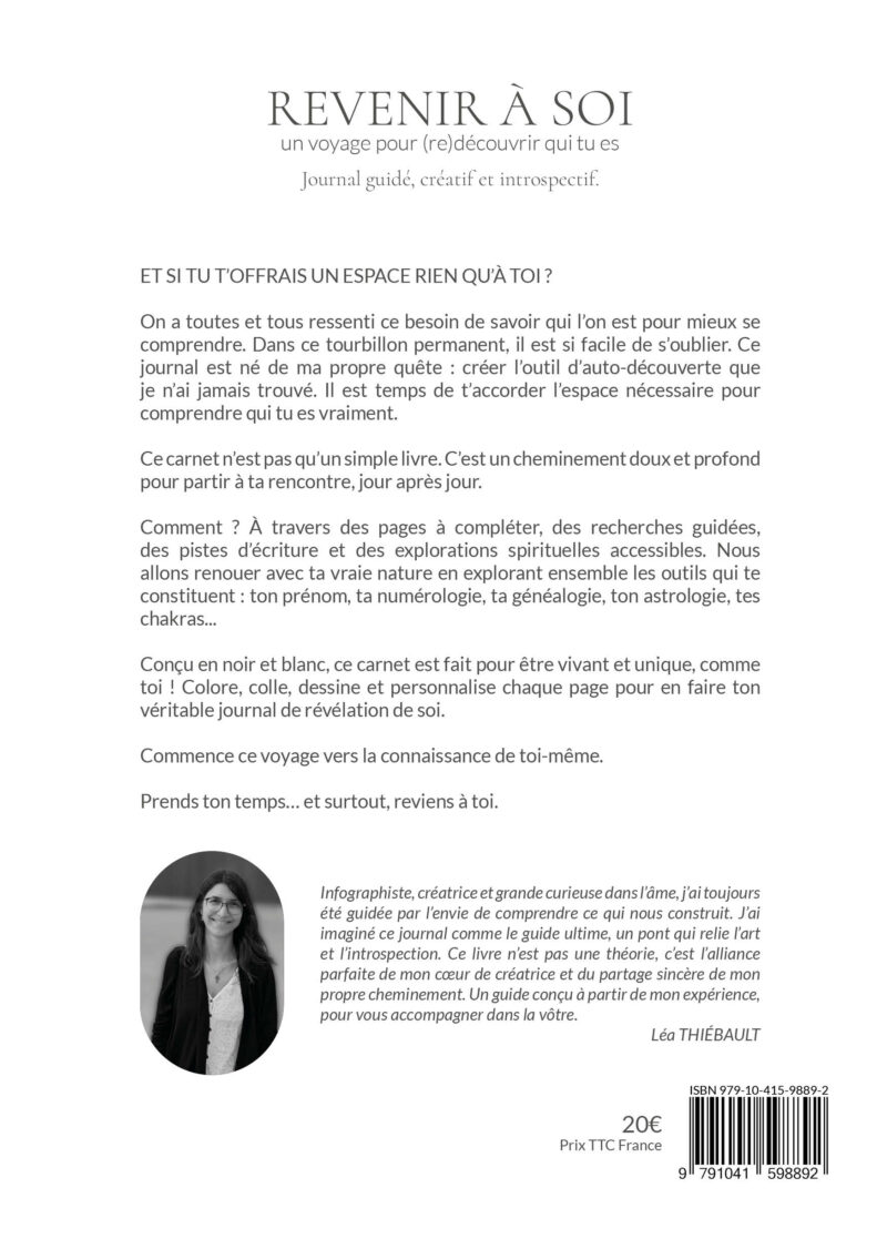 Livre "Revenir à soi, un voyage pour (re)découvrir qui tu es" – Image 2